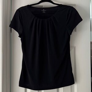 Worthington Classic Black Short Sleeve Tee